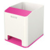 Penneholder Sound WOW hvid-pink