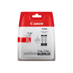 Blækpatroner PGI-570 XL - 0318C007 sort 2-pak