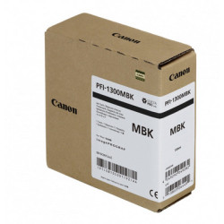 Blækpatron PFI-1300MBK - 0810C001AA mat sort
