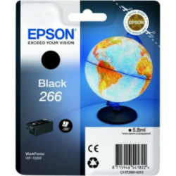 Blækpatron 266 BK - C13T26614010 sort
