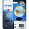 Blækpatron 267 CMY - C13T26704010 farver