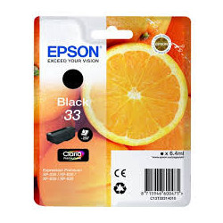 Blækpatron 33 BK - C13T33314012 sort
