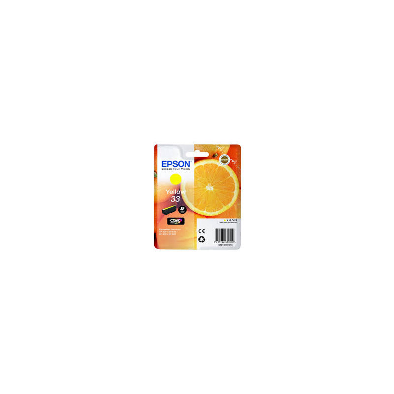 Blækpatron 33 Y - C13T33444012 gul