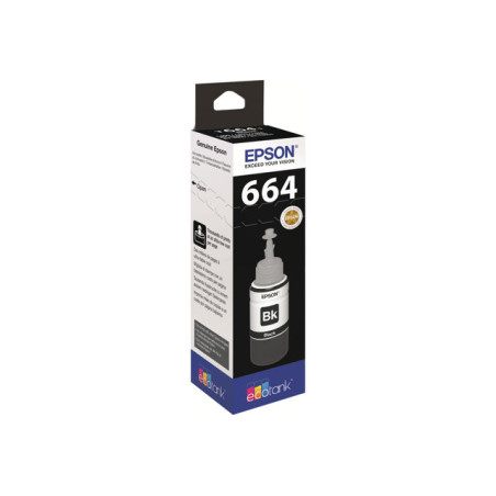 Blækpatron T664 BK - C13T664140 sort