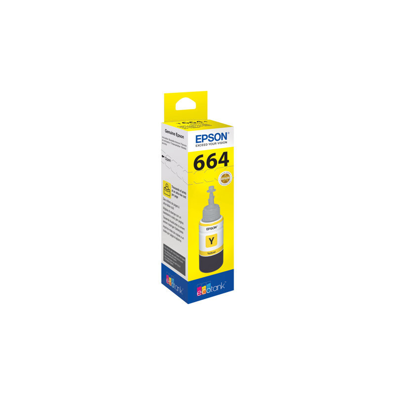 Blækpatron T664 Y - C13T664440 gul