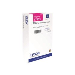 Blækpatron T7553 XL M - C13T755340 magenta