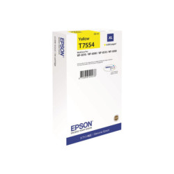 Blækpatron T7554 XL Y - C13T755440 gul
