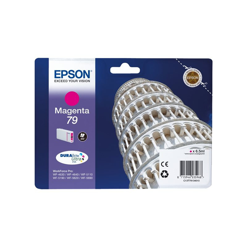 Blækpatron 79 M - C13T79134010 magenta