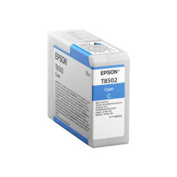 Blækpatron T8502 C - C13T850200 cyan