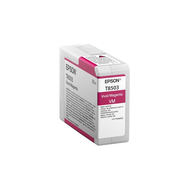Blækpatron T8503 M - C13T850300 magenta