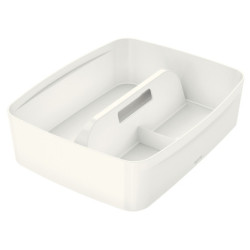 Organiseringsbakke m-håndtag MyBox L hvid