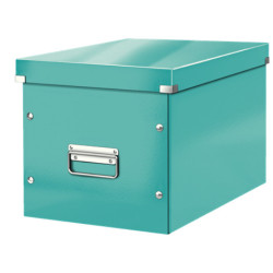 Arkivboks Click & Store Cube Large isblå