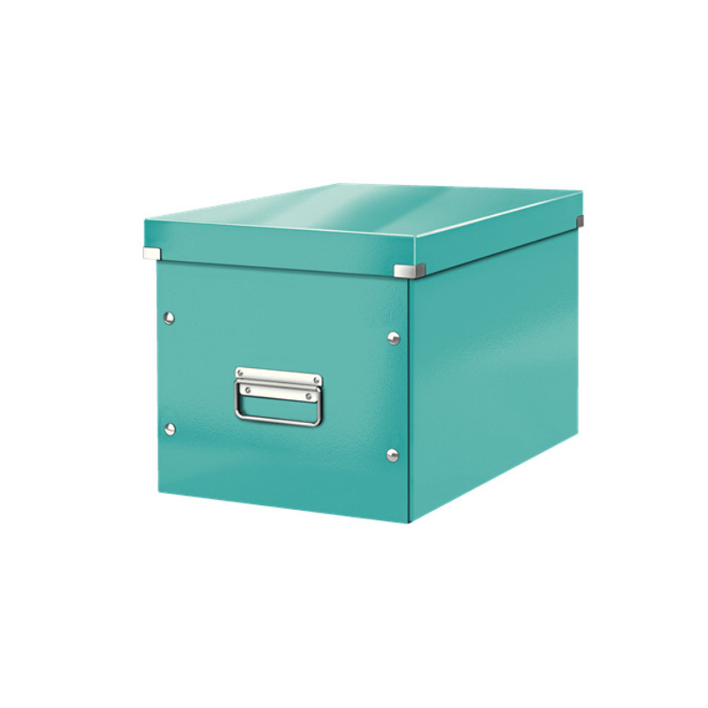 Arkivboks Click & Store Cube Large isblå
