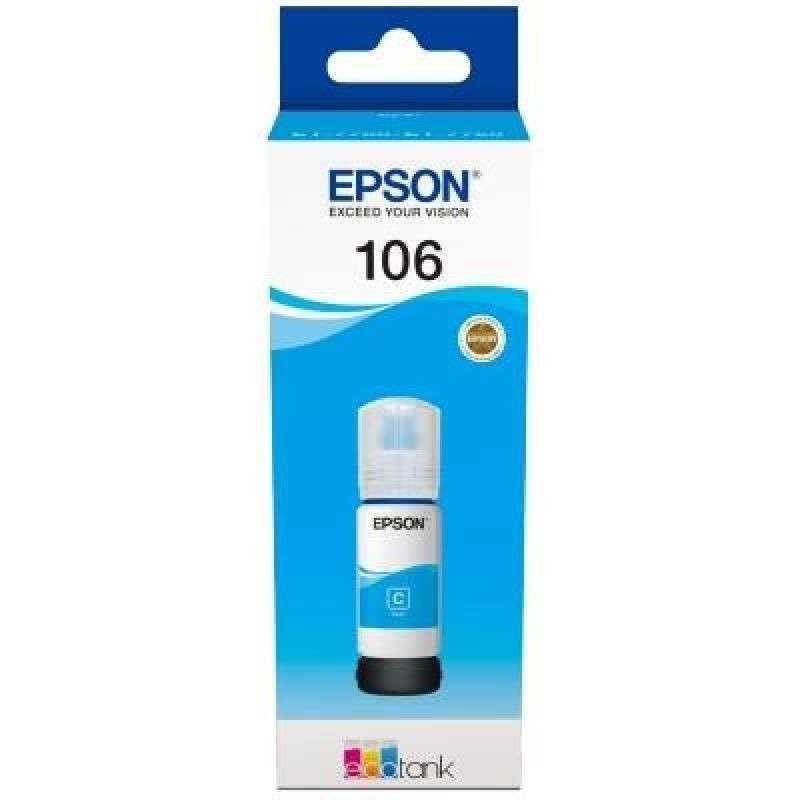 Blæk106 EcoTank Cyan flaske C13T00R240