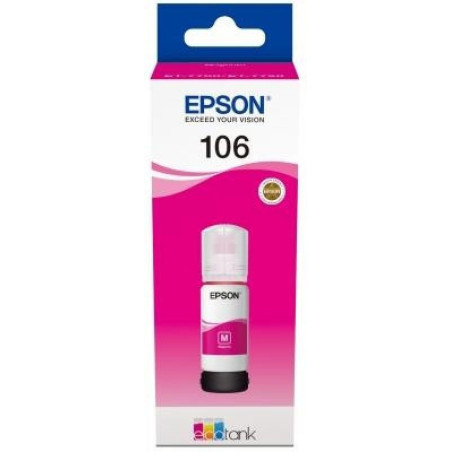 Blæk106 EcoTank Magenta flaske C13T00R340