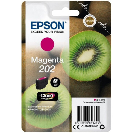 Blækpatron Magenta 202 Kiwi C13T02F34010