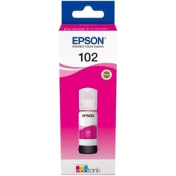 Blæk102 EcoTank Magenta flaske C13T03R340