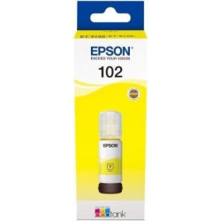 Blæk102 EcoTank gul flaske C13T03R440