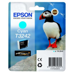 Blækpatron T3242 Cyan C13T32424010