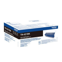 Tonerpatron TN421BK Sort