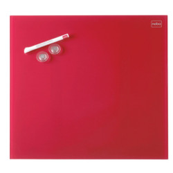 Glastavle Diamond Nobo 30x30cm kvadrat rød 1903954
