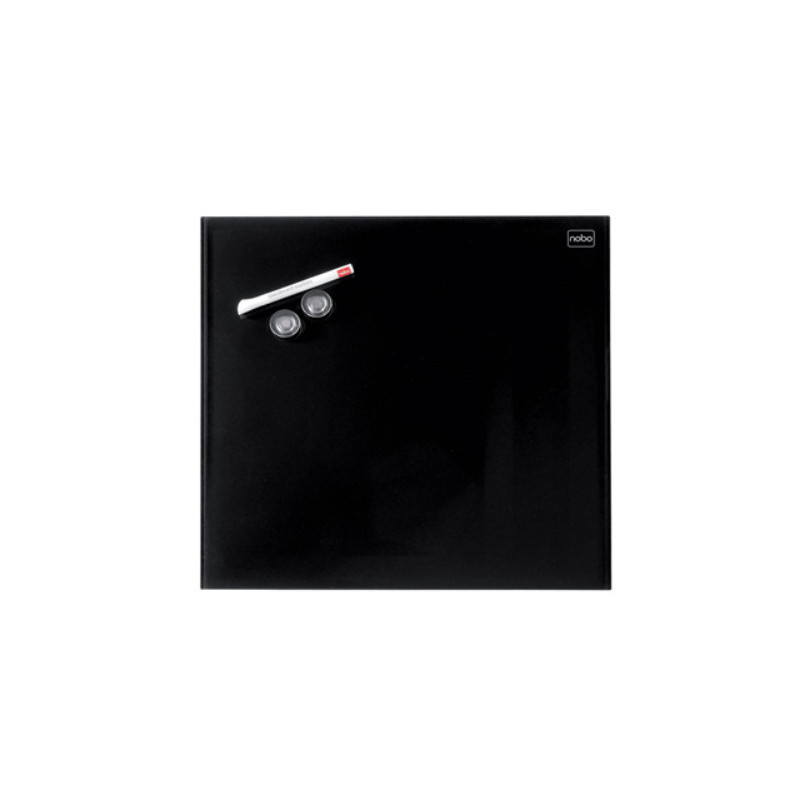 Glastavle Diamond Nobo 30x30cm kvadrat sort 1903950