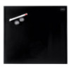 Glastavle Diamond Nobo 30x30cm kvadrat sort 1903950