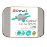 Hæfteklamme Rexel Optima No.56 pakke 3.750stk. 2102496 (Udsalg få stk)