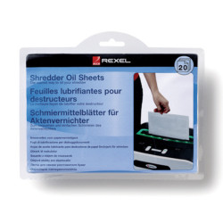 Makulator olie ark Rexel 20stk