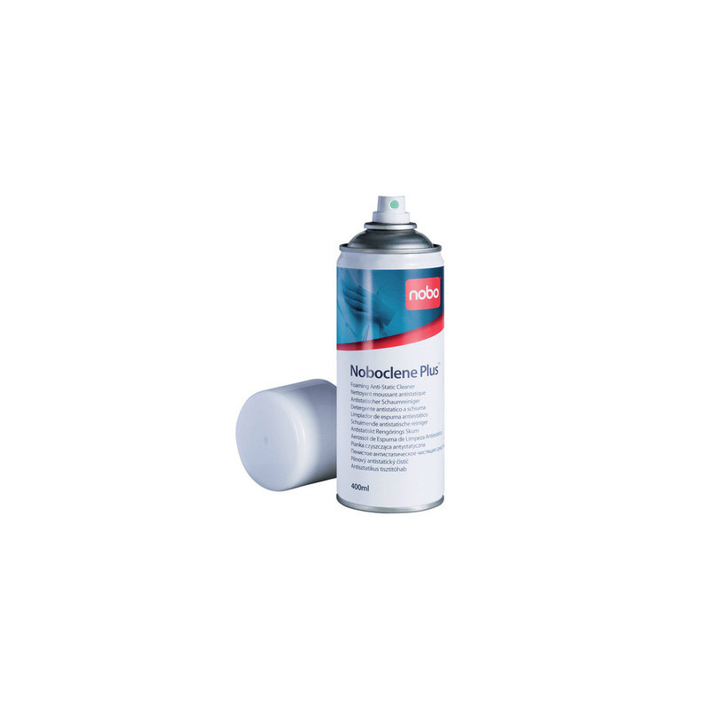 Rensespray whiteboard Nobo Clean+ 400ml 34531163 (12stk) Rensespray whiteboard Nobo Clean+ 400ml 34531163 (12stk)