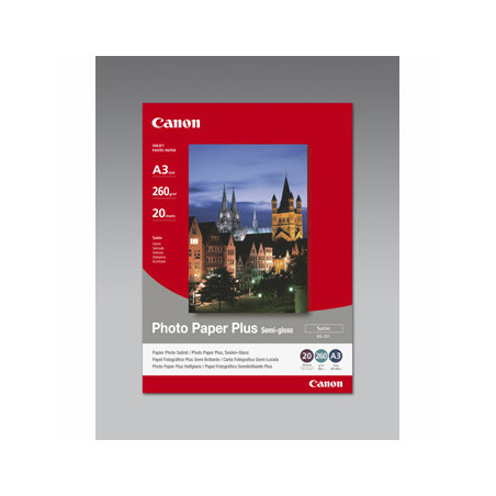A3 Canon SG-201 SemiGloss Plus Fotopapir 20ark (260gsm)