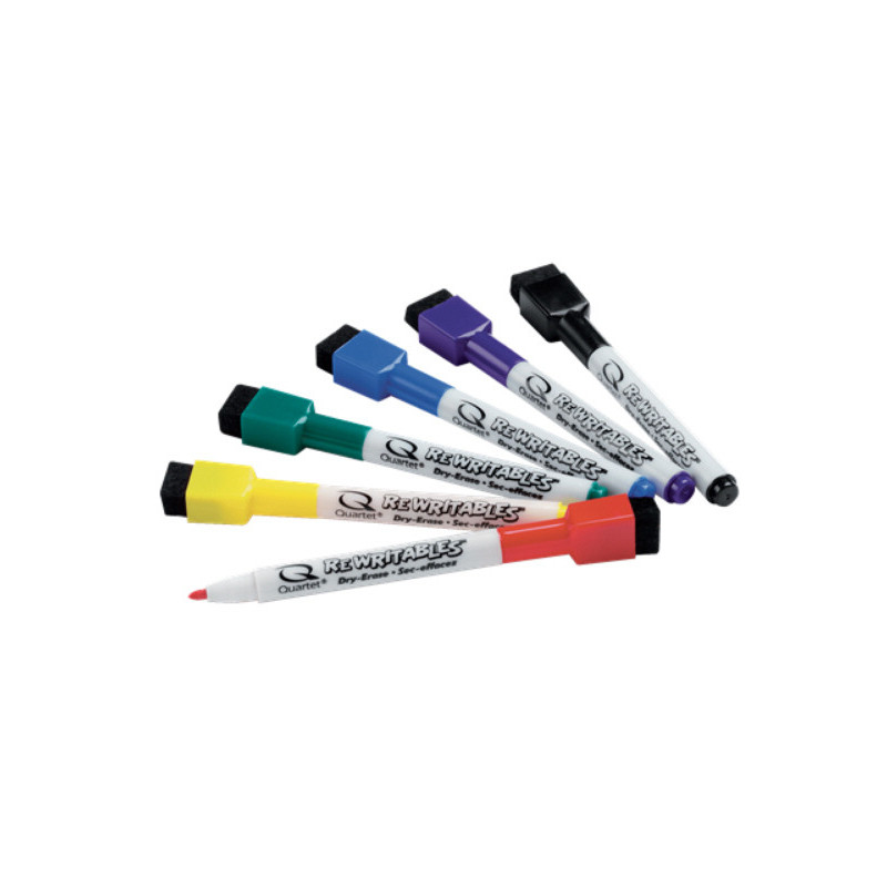 Whiteboardmarker Mini med udvisker 6stk. Nobo 1903792 Whiteboardmarker Mini med udvisker 6stk. Nobo 1903792