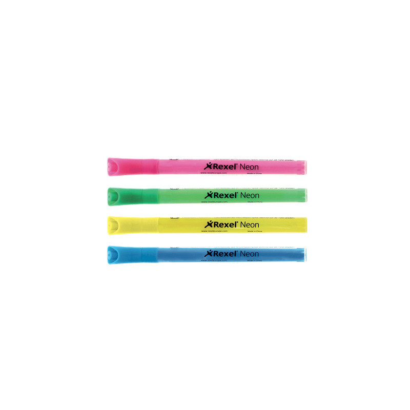 Whiteboardmarker Neon Nobo 4 farver 1903892