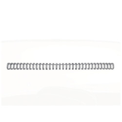 Wire ryg GBC 3:1 NO8 12.5mm A4 sort 34 ringe 100stk. RG810810