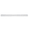 Wire ryg GBC 3:1 NO9 14mm A4 sølv 34 ringe 100stk. RG810997