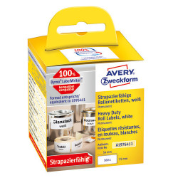 Avery A1976411 Heavy Duty etiketter 25x54mm