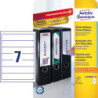 Avery L4760REV-10 Aftagelige etiketter 38x192mm