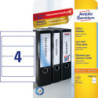 Avery L6061-10 Blockout etiketter 59x192mm