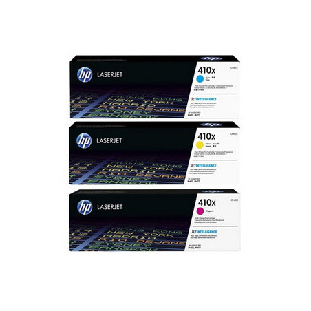 Tonerpatroner Value kit 410X 3 farver Original HP CF252XM (3x5.000s)