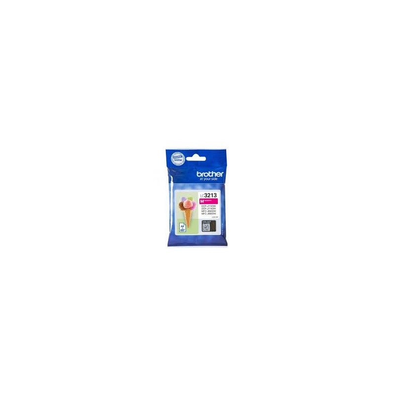 Blækpatron LC3213M Magenta Original Brother 400s