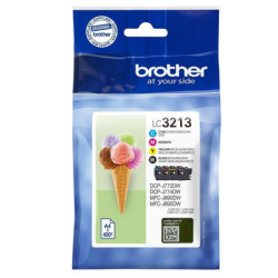 Blækpatron LC3213VALDR Multipak Original Brother 400s