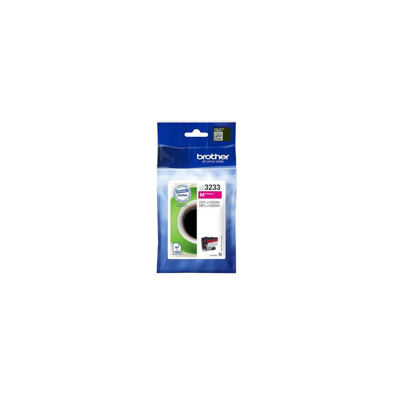 Blækpatron LC3233M Magenta Original Brother 1500s