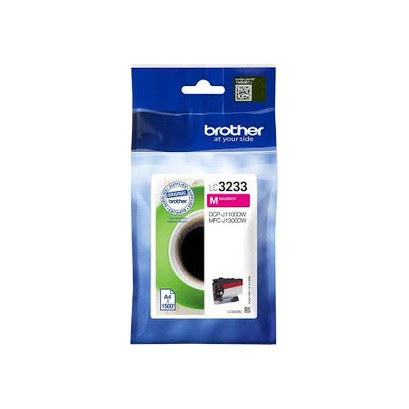 Blækpatron LC3233M Magenta Original Brother 1500s