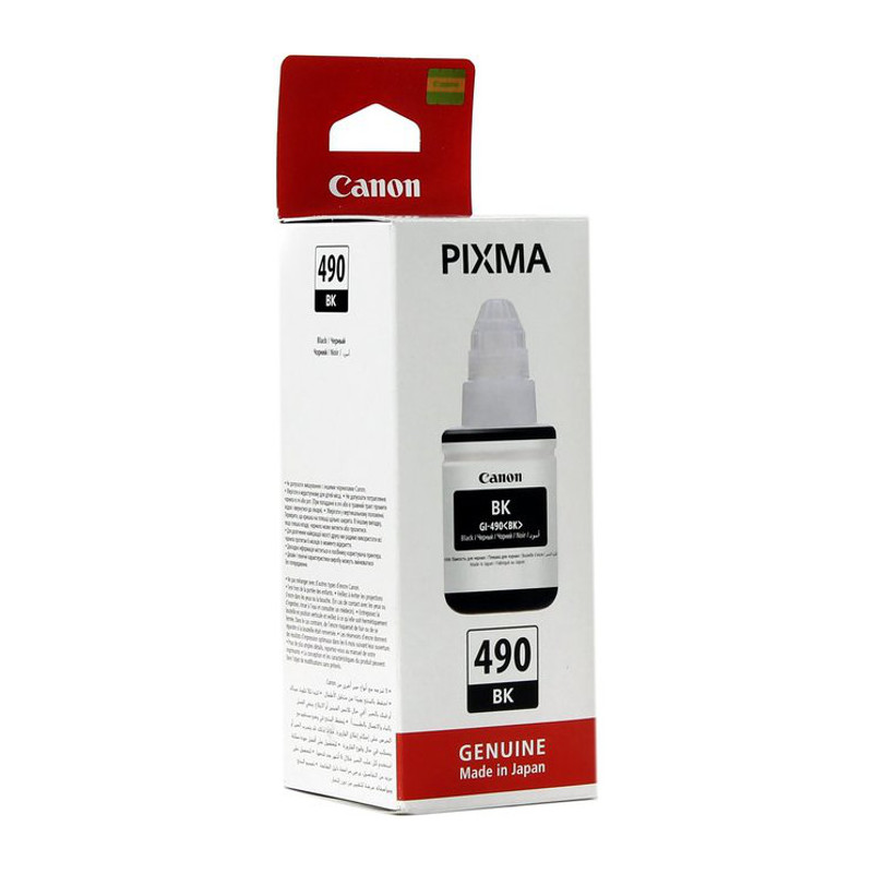 Blækpatron 0663C001 sort GI-490 BK Original Canon