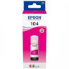 Blæk C13T00P340 Magenta EcoTank 104 flaske Original Epson