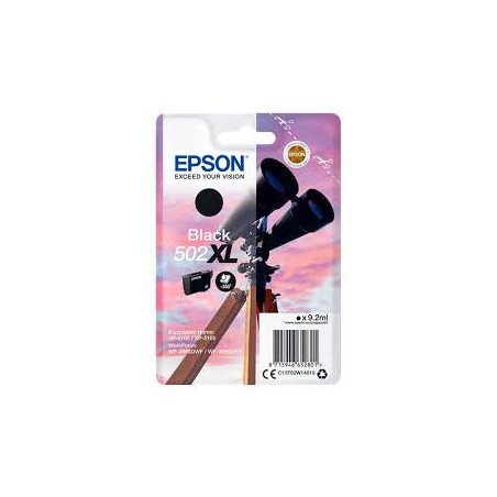 Blækpatron C13T02W14010 sort 502XL Original Epson