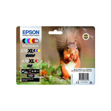 Blækpatron C13T379D4010 Multipak Original Epson