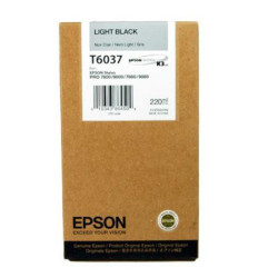 Blækpatron C13T603700 Lys sort Original Epson