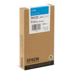 Blækpatron C13T612200 cyan Original Epson (220ml)