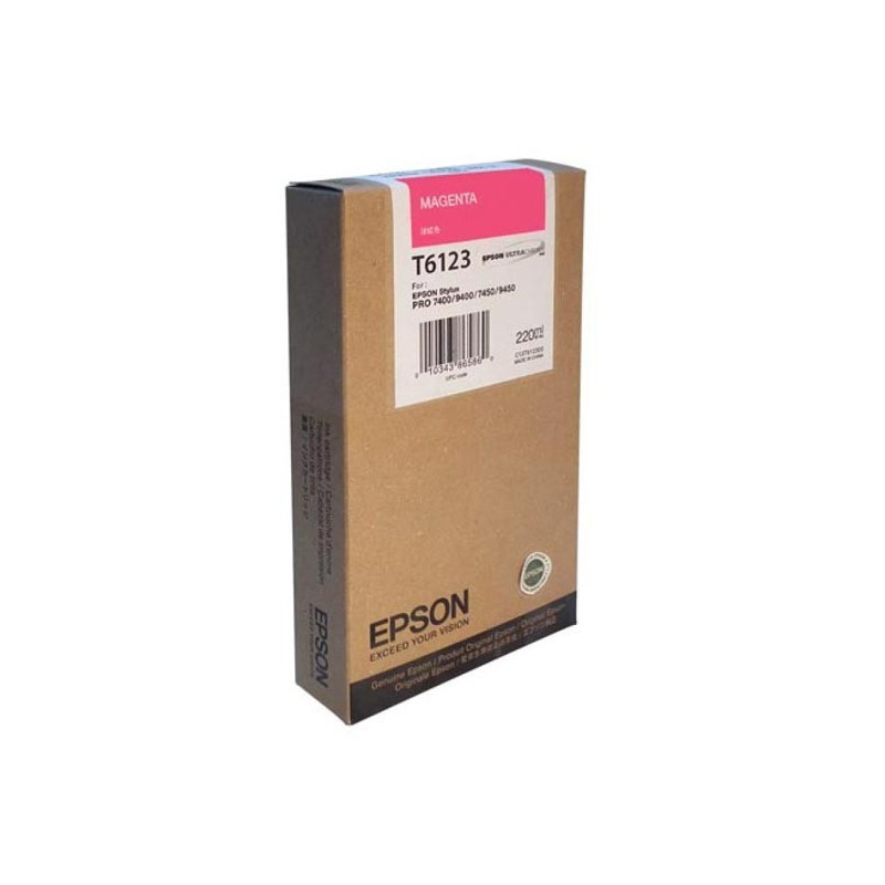 Blækpatron C13T612300 magenta Original Epson (220ml)